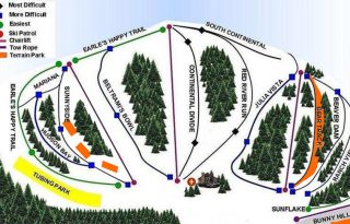 buena vista ski area trail map
