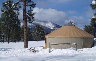 Yurt at Arizona Nordic Village